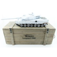 Р/У танк Taigen 1/16 Leopard 2 A6 (Германия) (для ИК танкового боя) UN 2.4G RTR, деревянная коробка